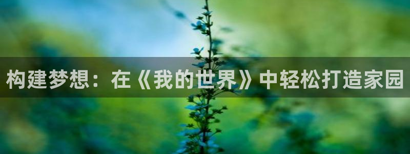 问鼎娱乐大厅有挂吗：构建梦想：在《我的世界》中轻松打造家园