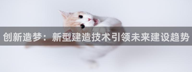问鼎娱乐客服中心：创新造梦：新型建造技术引领未来建设趋势