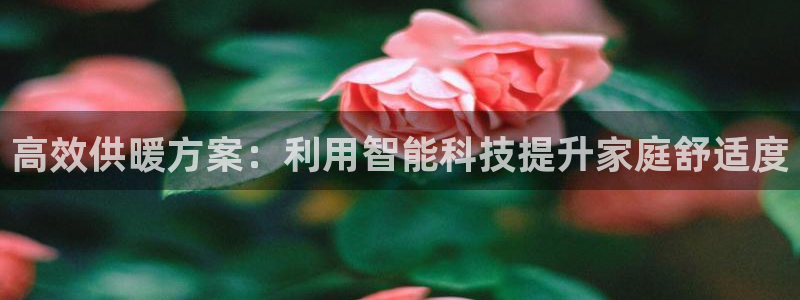 问鼎娱乐系统：高效供暖方案：利用智能科技提升家庭舒适度